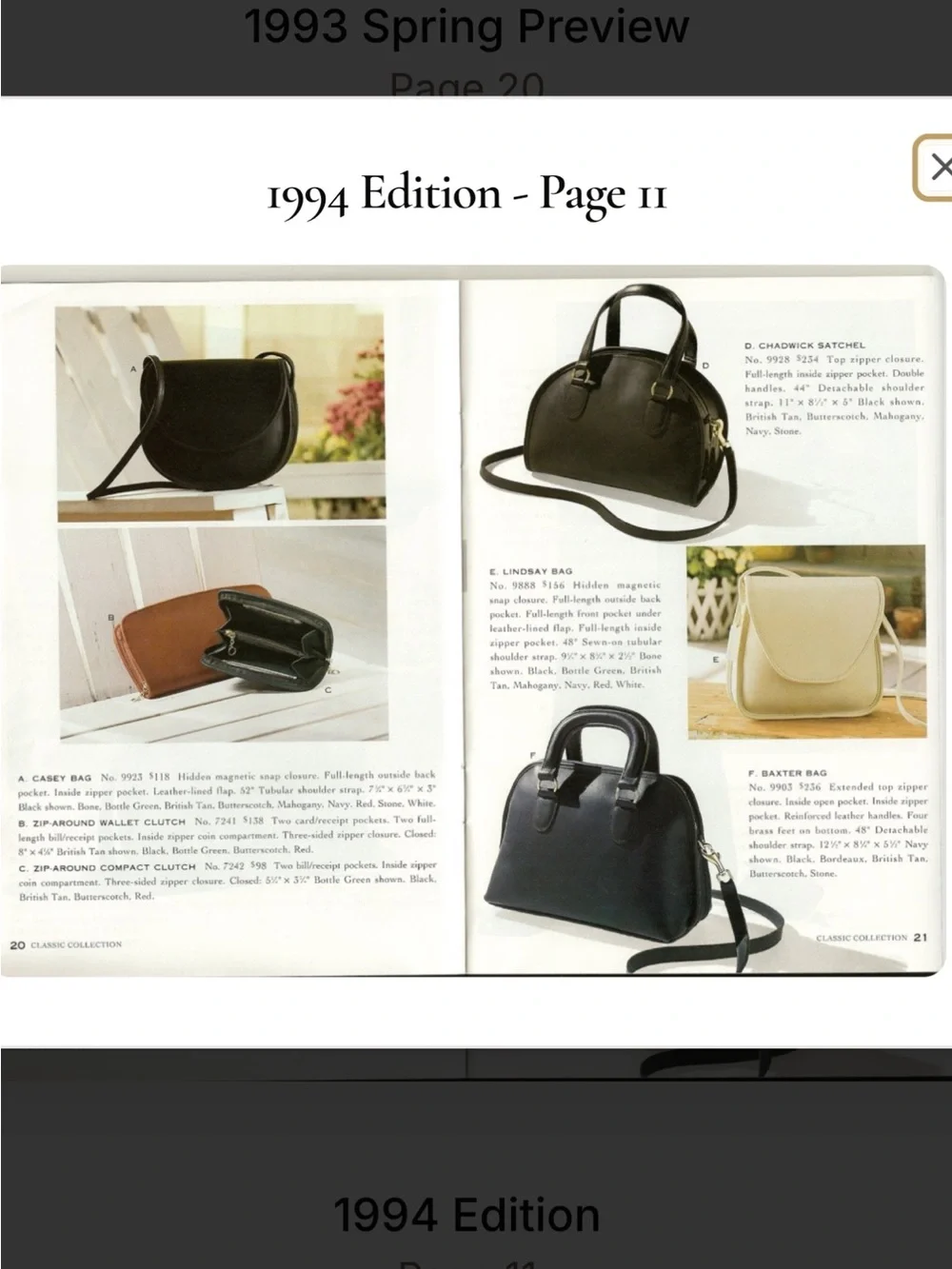 Vintage Coach Chadwick satchel